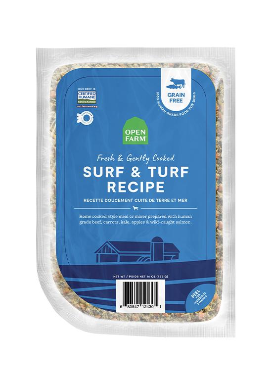 Open Farm Gently Cooked Surf & Turf Recipe Frozen Dog Food