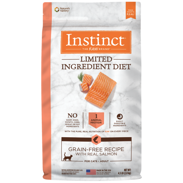 Instinct Limited Ingredient Diet Recipe with Real Salmon Dry Cat Food