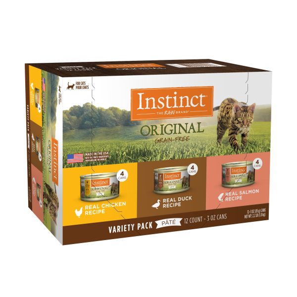 Instinct Original Pack variété Nourriture humide en conserve pour chats