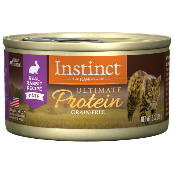 Instinct Ultimate Protein Real Rabbit Recipe Wet Canned Cat Food
