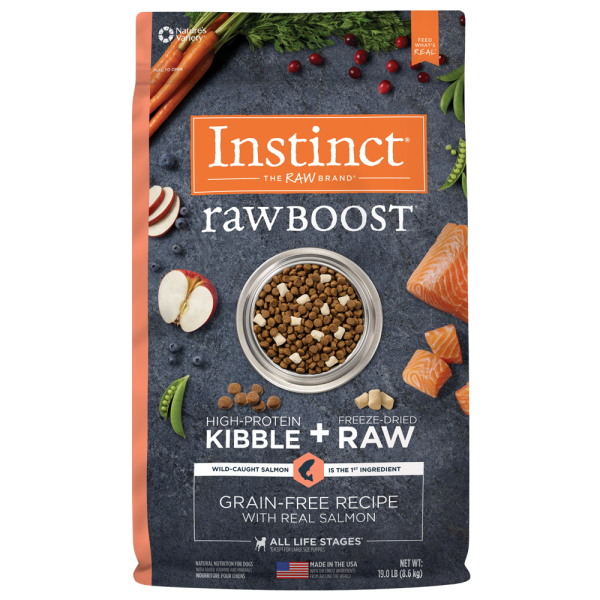 Instinct Raw Boost Real Salmon Dry Dog Food
