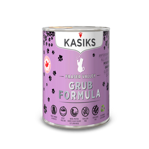 KASIKS Grub Formula Grain-Free Canned Cat Food, 12.2-oz