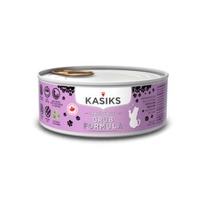 KASIKS Grub Formula Grain-Free Canned Cat Food, 5.5-oz