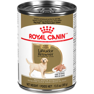 Royal Canin Breed Health Nutrition Labrador Retriever Adult Loaf in Gravy Canned Wet Dog Food