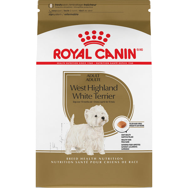 Royal Canin WEST HIGHLAND WHITE TERRIER ADULTE – nourriture sèche pour chiens