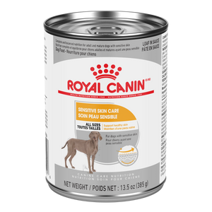 Royal Canin Canine Care Nutrition Sensitive Skin Care Adult Loaf in Gravy Canned Wet Dog Food