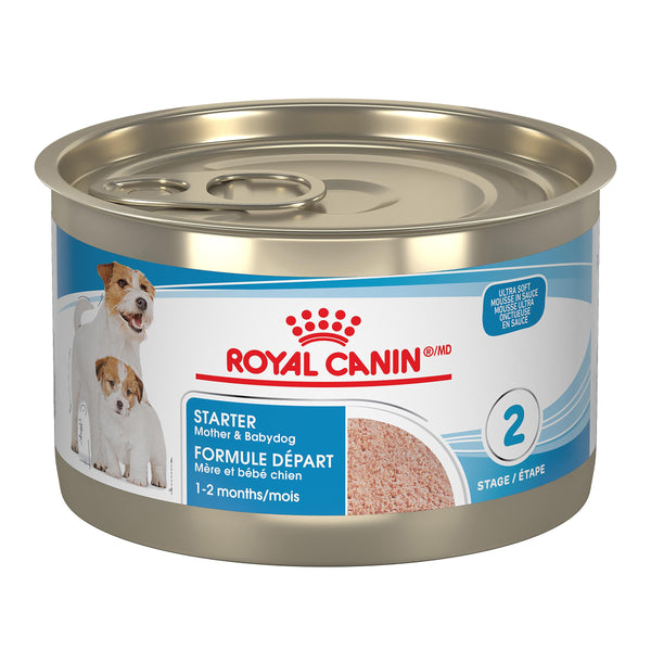 Royal Canin Size Health Nutrition Starter Mother & Babydog Mousse in Sauce Wet Dog Food (CA)