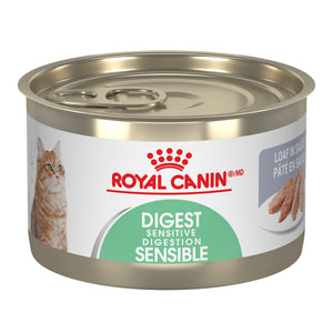 Royal Canin Feline Care Nutrition Digest Sensitive Loaf in Sauce Wet Cat Food