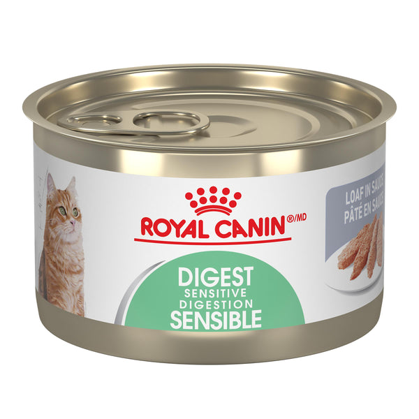 Royal Canin Feline Care Nutrition Digest Sensitive Loaf in Sauce Wet Cat Food