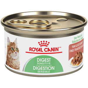 Royal Canin Feline Care Nutrition Digest Sensitive Thin Slices in Gravy Wet Cat Food