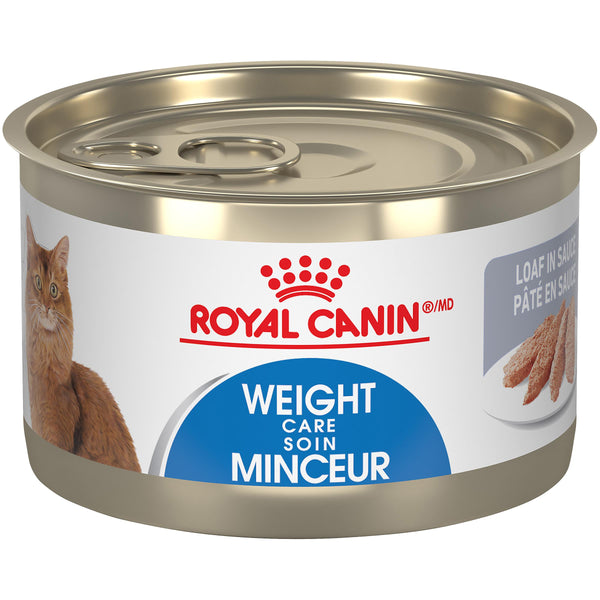 Royal Canin Feline Care Nutrition Weight Care Loaf in Sauce Wet Cat Food Can (CA)