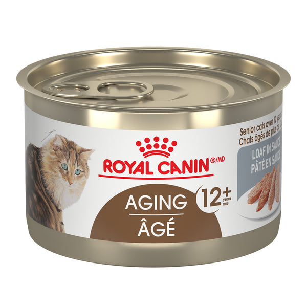 Royal Canin Feline Health Nutrition Aging 12+ Loaf in Gravy Wet Cat Food