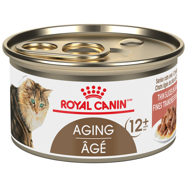 Royal Canin Feline Health Nutrition Aging 12+ Thin Slices in Gravy Wet Cat Food (CA)