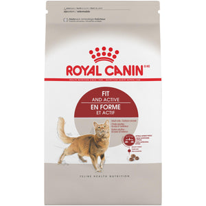 Royal Canin Feline Health Nutrition Fit & Active Adult Dry Cat Food