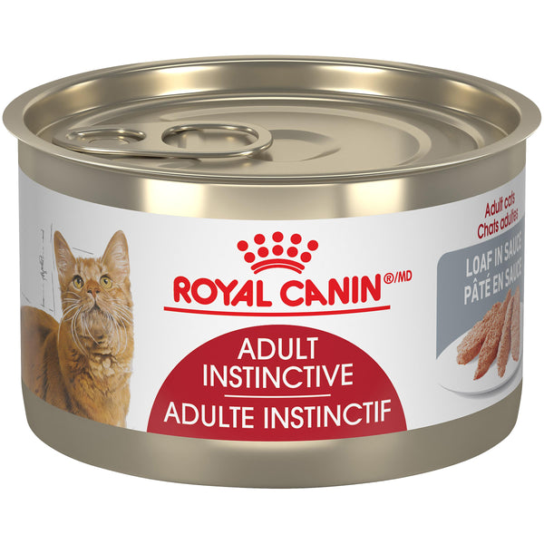 Royal Canin Feline Health Nutrition Instinctive Adult Loaf in Gravy Wet Cat Food