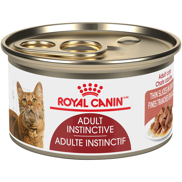Royal Canin Feline Health Nutrition Instinctive Adult Thin Slices in Gravy Wet Cat Food