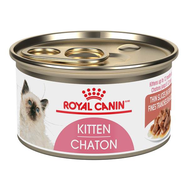 Royal Canin Feline Health Nutrition Kitten Thin Slices in Gravy Wet Cat Food