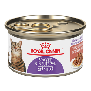 Royal Canin Feline Health Nutrition Spayed Neutered Thin Slices in Gravy Wet Cat Food (CA)