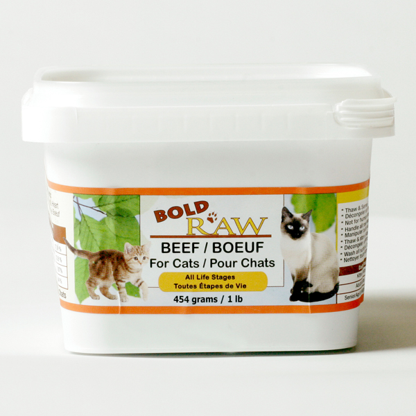 Bold by Nature Beef Tub Cat Food