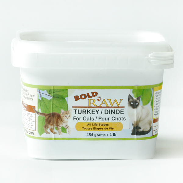 Bold by Nature Turkey Tub Cat Food