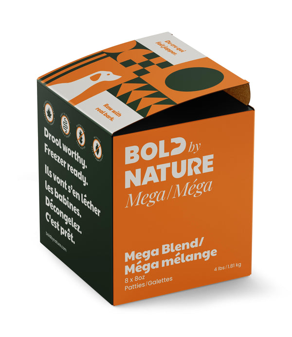 Bold by Nature Dog Mega Blend Patties Dog Food
