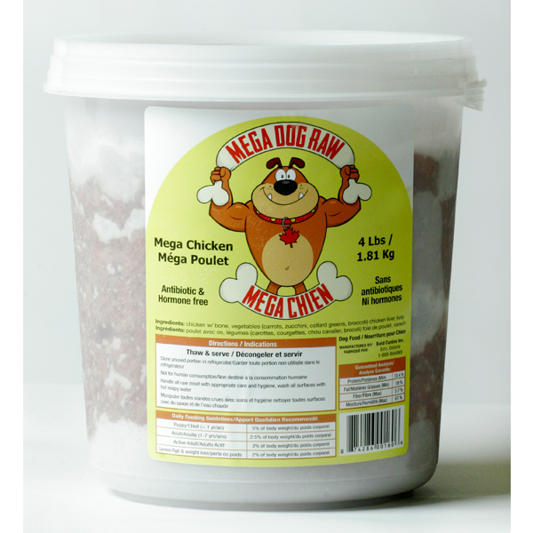 Bold By Nature Mega Dog Chicken Tub Dog Food