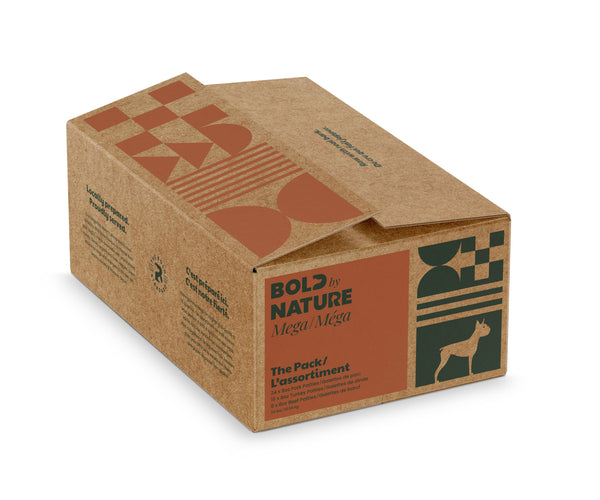 Bold by Nature The Pack Non-Chicken Variety Frozen Dog Food