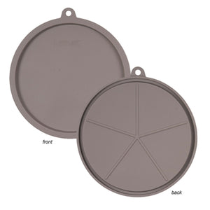 Messy Mutts Silicone Airtight Dog Bowl Lid, Grey