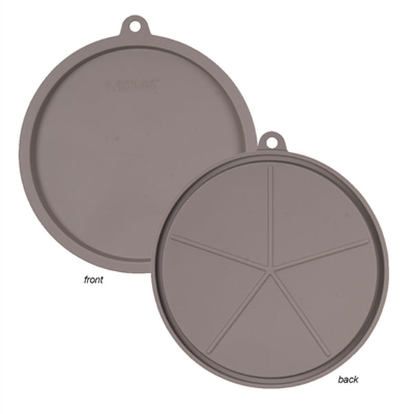 Messy Mutts Silicone Airtight Dog Bowl Lid, Grey
