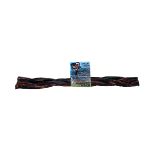 Home Range/Open Range Beef Chomper Braid Dog Treats, 11-12-in