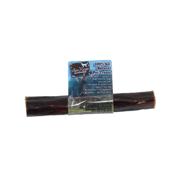 Home Range/Open Range Beef Chomper Stuffed Bully Stick Dog Treats, 5-6-in