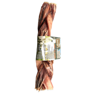 Home Range/Open Range Beef Chomper Twist Bully Stick Dog Treats, 7-9-in