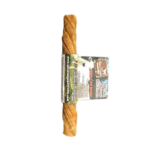 Home Range/Open Range Beef Tripe Twist Bully Stick Dog Treats, 5-in