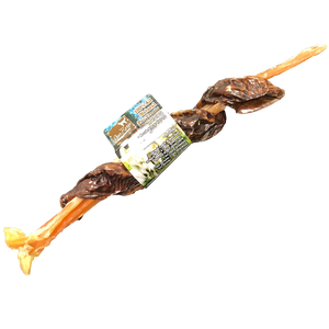 Home Range/Open Range Chomper Wrapped Backstrap Dog Treats, 8-11-in