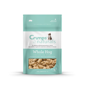 Crumps' Naturals Whole Hog Pork Freeze-Dried Cat Treats