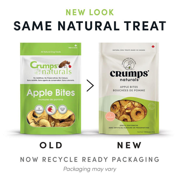 Crumps' Naturals Apple Bites Dog Treats