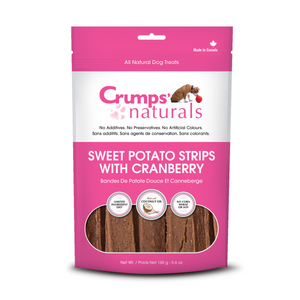Crumps' Naturals Sweet Potato Fries with Cranberry Freeze-Dried Dog Treats