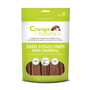 Crumps' Naturals Sweet Potato Fries with Oatmeal Freeze-Dried Dog Treats