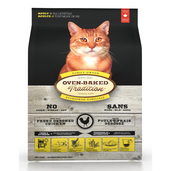 Oven-Baked Tradition Chicken Dry Cat Food