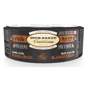 Oven-Baked Tradition Grain-Free Kangaroo Pate Canned Cat Food, Adult