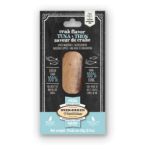 Oven-Baked Tradition Grain-Free Fresh Tuna & Crab Fillets Cat Treats