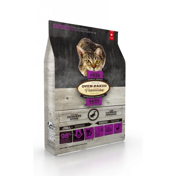 Oven-Baked Tradition Nourriture sèche pour chats sans céréales, tout style de vie, toutes les étapes de la vie
