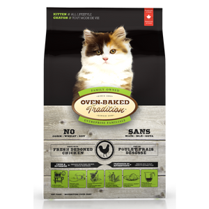 Oven-Baked Tradition Fresh Chicken Formula Dry Cat Food, Kitten, All Lifestyle