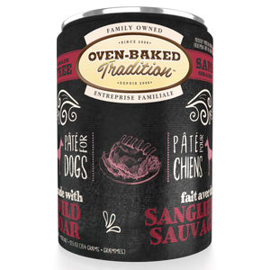 Oven-Baked Tradition Grain-Free Wild Boar Pate Canned Dog Food, Adult