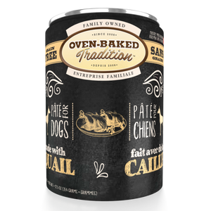 Oven-Baked Tradition Grain-Free Quail Pate Canned Dog Food, Adult