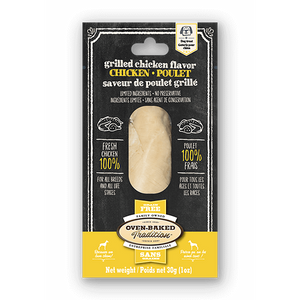 Oven-Baked Tradition Grain-Free Grilled Chicken Fillets Dog Treats