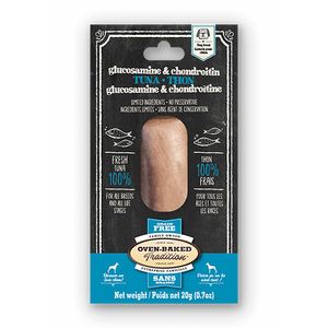 Oven-Baked Tradition Grain-Free Fresh Tuna, Glucosamine & Chondroitin Fillets Dog Treats