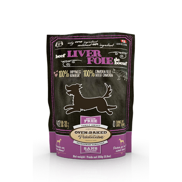 Oven-Baked Tradition Freeze-Dried Grain-Free Beef Liver Dog Treats