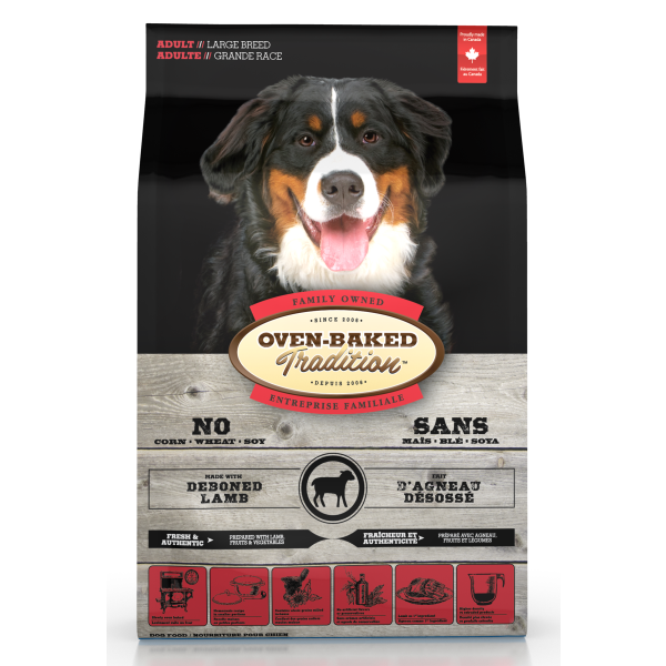 Oven-Baked Tradition Fresh Lamb Formula Dry Dog Food, Adult, Large Breed