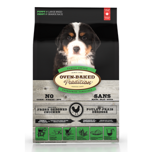 Oven-Baked Tradition Fresh Chicken Formula Dry Dog Food, Puppy, Large Breed